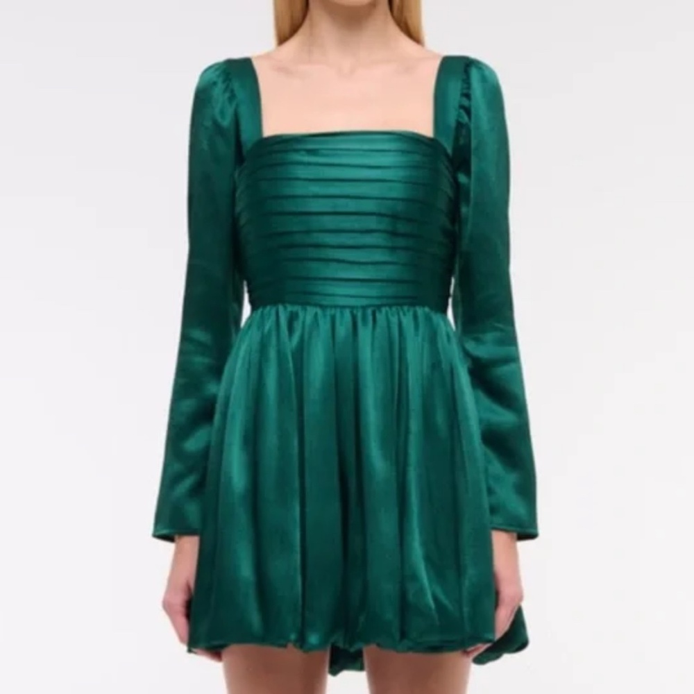 Express emerald dress